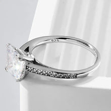 925 Sterling Silver Zircon Ring Rings
