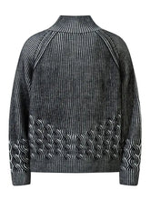 Men's Ribbed Zip-Up Cardigan Cardigans