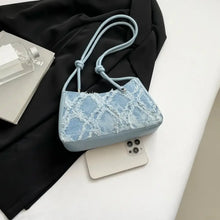 Raw Hem Shoulder Bag Shoulder Bags