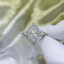 2 Carat Moissanite 925 Sterling Silver Ring Rings