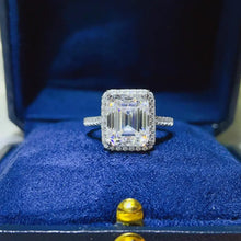 5 Carat Moissanite 925 Sterling Silver Ring Fine Jewelry