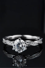 1 Carat Moissanite 925 Sterling Silver Ring Rings