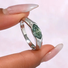 1 Carat Moissanite 925 Sterling Silver Ring Fine Jewelry