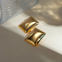 Stainless Steel Rectangular Stud Earrings Earrings