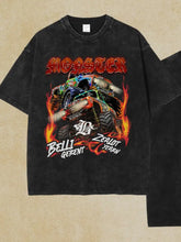 Men's Graphic Round Neck Half Sleeve T-Shirt Mens Tops