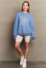 Simply Love Full Size SNOW DAY SUPPORTER Round Neck Sweatshirt Woman Sweatshirts