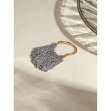 Stainless Steel Tassel Chain Dangle Ring Fashion Jewelry