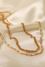 18K Gold Plated Layered Chain Necklace Necklaces