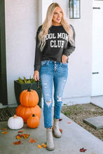 COOL MOM CLUB Round Neck Short Sleeve Sweatshirt Woman Sweatshirts