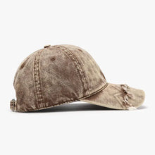 Fringe Adjustable Cotton Baseball Cap Hats