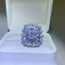 3 Carat Moissanite 925 Sterling Silver Ring Silver Rings