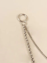 Double-Layered Metal Chain Belt Belts