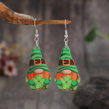 Wooden Alloy Dangle Earrings Earrings
