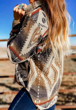 Geometric Half Button Long Sleeve Sweatshirt Woman Sweatshirts