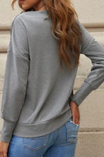 Single Shoulder Long Sleeve Sweatshirt with Zip Woman Sweatshirts