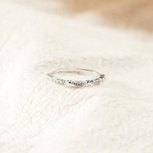 925 Sterling Silver Inlaid Zircon Ring Silver Rings