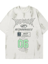 Men's Plus Size Graphic Round Neck Half Sleeve T-Shirt Mens Tops