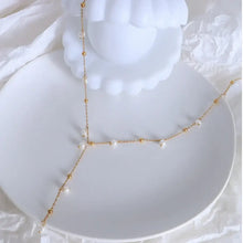 18K Gold-Plated Pearl Drop Necklace Necklaces