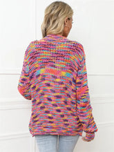 Angel Wings Button Up Dropped Shoulder Cardigan Woman Outerwear