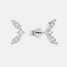 Moissanite 925 Sterling Silver Stud Earrings Earrings