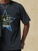 Men's Graphic Round Neck Half Sleeve T-Shirt Mens Tops