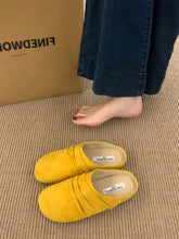 Round Toe Flats Loafers Gold Woman Loafers