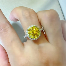 3 Carat Moissanite Zircon 925 Sterling Silver Ring Silver Rings