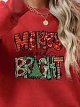MERRY AND BRIGHT Long Sleeve Sweatshirt Woman Sweatshirts