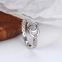 925 Sterling Silver Zircon Ring Rings