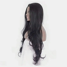 13*3" Lace Front Wigs Synthetic Long Wavy 24" 130% Density Hair