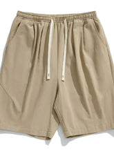 Men's Plus Size Drawstring Shorts with Pockets Mens Bottoms