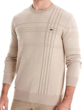 Men's Round Neck Striped Sweater Mens Tops