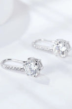 6-Prong Moissanite Drop Earrings Earrings