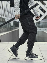 Men's Cargo Joggers with Multi-Pockets Woman Sweatpants