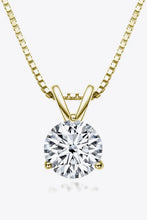Adored Show Off 1 Carat Moissanite Pendant Necklace Gold One Size Necklaces
