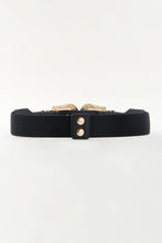 Symmetrical Zinc Alloy Buckle PU Leather Belt Belts