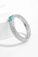 925 Sterling Silver Square Zircon Ring Rings