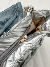 Textured Polyester Shoulder Bag Shoulder Bags