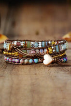Handmade Crystal Beaded Natural Stone Bracelet Necklaces