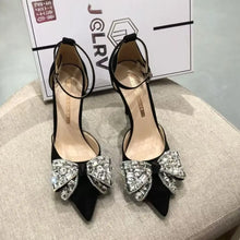 Point Toe Stiletto Pumps Black woman pumps