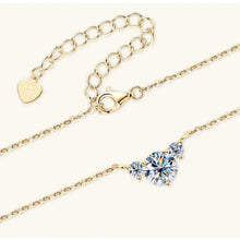 1.2 Carat Moissanite 925 Sterling Silver Necklace Necklaces