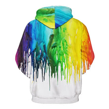 Full Size Printed Drawstring Hoodie with Pockets Woman Sweatshirts