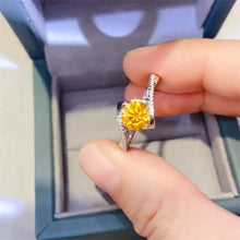 1 Carat Moissanite 925 Sterling Silver Ring Rings