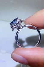 2 Carat Moissanite Contrast 925 Sterling Silver Ring Rings