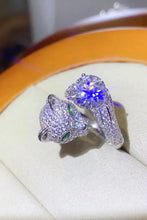 2 Carat Moissanite Adjustable Animal Ring Rings