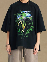 Men's Graphic Round Neck Half Sleeve T-Shirt Mens Tops