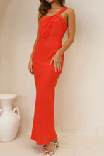 Ruched Single Shoulder Maxi Dress Woman Maxi Dress