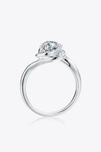 1 Carat Moissanite 925 Sterling Silver Heart Ring Rings