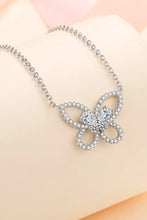 Moissanite Butterfly Pendant Necklace Necklaces