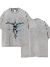 Men's Round Neck Graphic T-Shirt Mens Tops